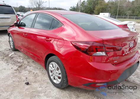 2019 Hyundai Elantra Se z USA, uszkodzony, nr VIN 5NPD74LF1KH496856
